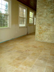 Floor Tiling Installation - Tile Installation St. Louis - Travertine Tile Floor Installation