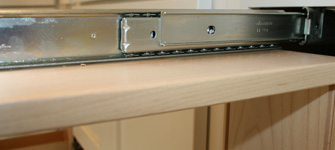 St Louis Kitchen Cabinets - Drawer Glide Hardware