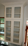 St Louis Kitchen Cabinets - Glass Door Display Wall Cabinet