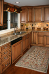 St Louis Kitchen Cabinets - Maple Kitchen Cabinets Burnt Sugar Glaze