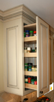 St Louis Kitchen Cabinets - Wall cabinet with pull out spice rack