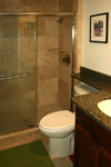Bathroom Tile - Tile St. Louis Travertine Custom Shower