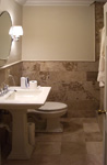 Tile St. Louis - Matching Travertine Bathroom Floor - Bath Testimonial Image #2