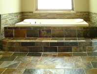 Shower Tile - Slate Tile Bath Floor Tile Tub Surround